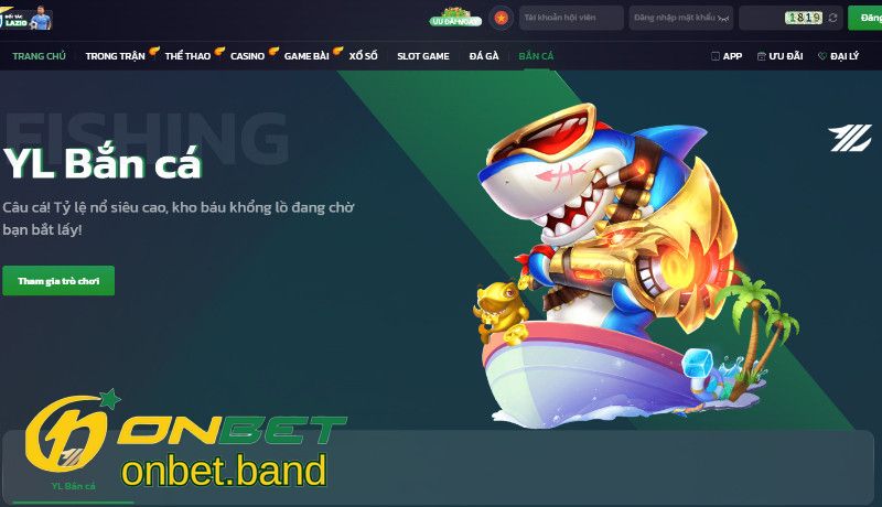 Bắn Cá Onbet